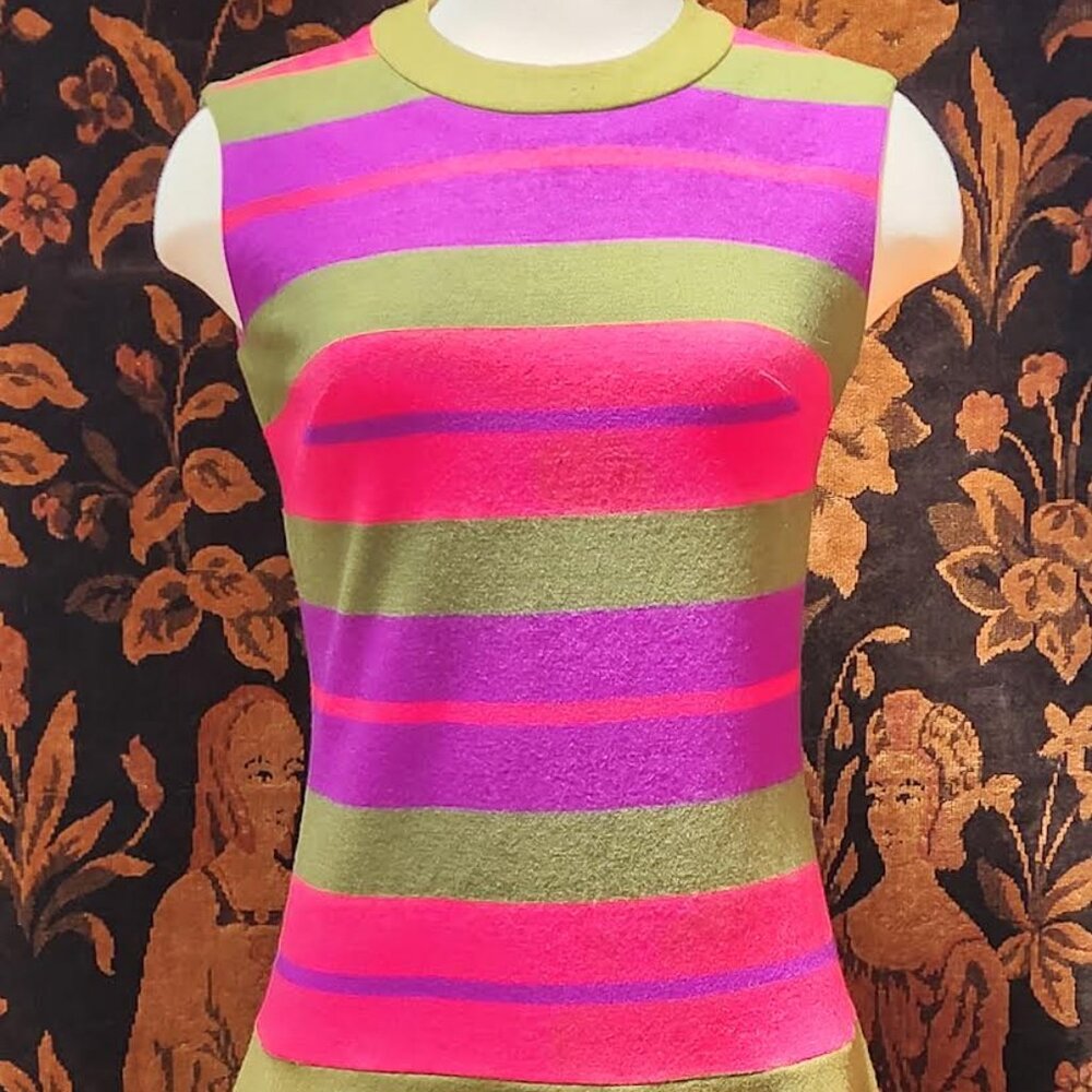 Mod 1960s Drop-waist Dress